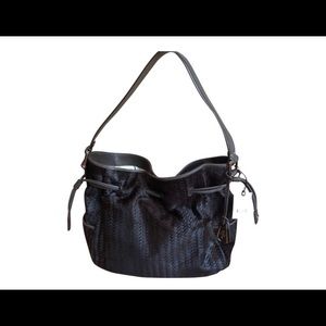 COPY - Cole Haan Calf Hair/ Leather Shoulder Bag